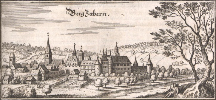 Bergzabern, Topographia Palatinatus Rheni