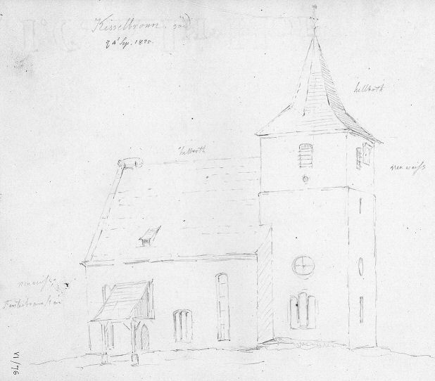 Kirche Kieselbronn 1825