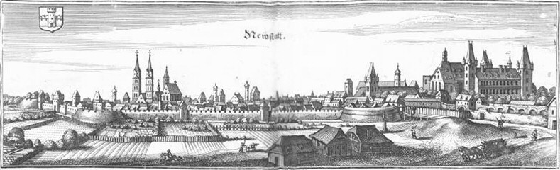 Wiener Neustadt, Topographia Provinciarum Austriacarum